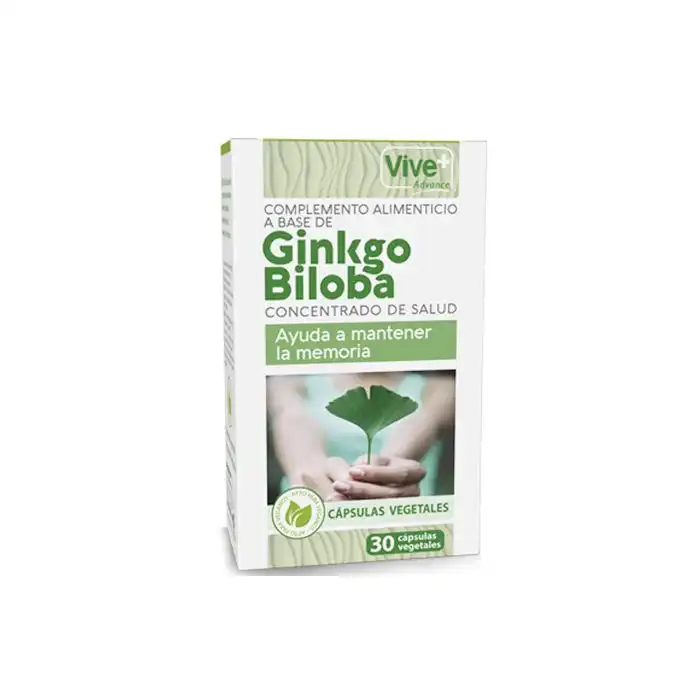 Ginkgo Biloba Cápsulas Vegetales - Vive + Advance - Comparador de precios