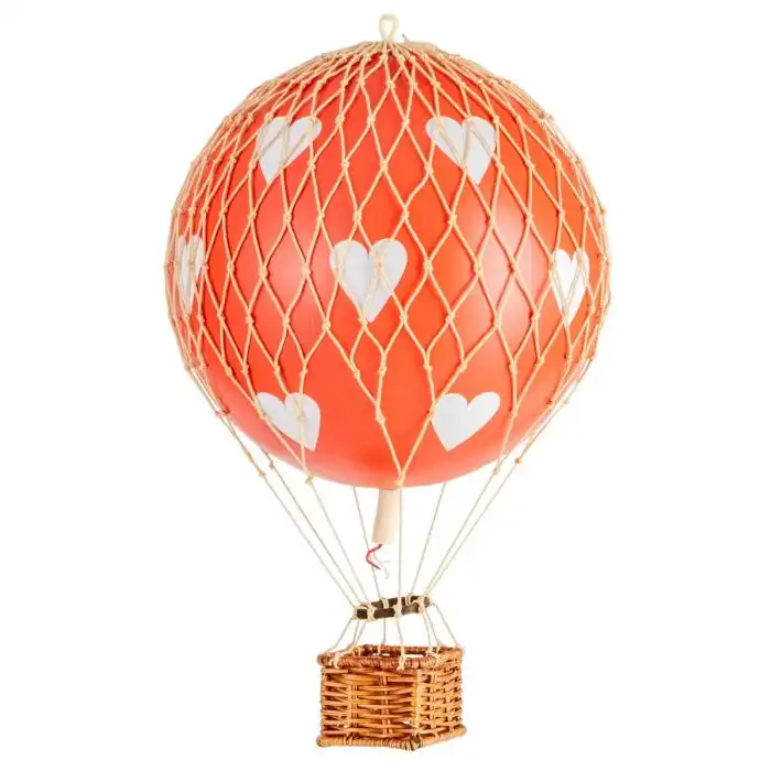 Globo Aerostático Mediano Corazones Rojos - Authentic Models - Comparador de precios