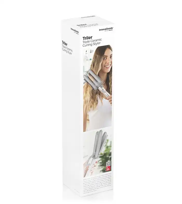 InnovaGoods - Rizador moldeador cerámico triple Triler - InnovaGoods - Comparador de precios