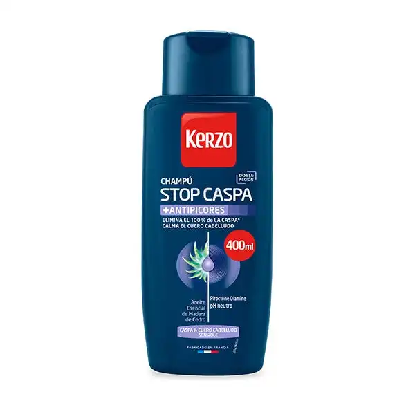 Kerzo Kerzo Champú Anti Caspa, 400 ml - KERZO - Comparador de precios