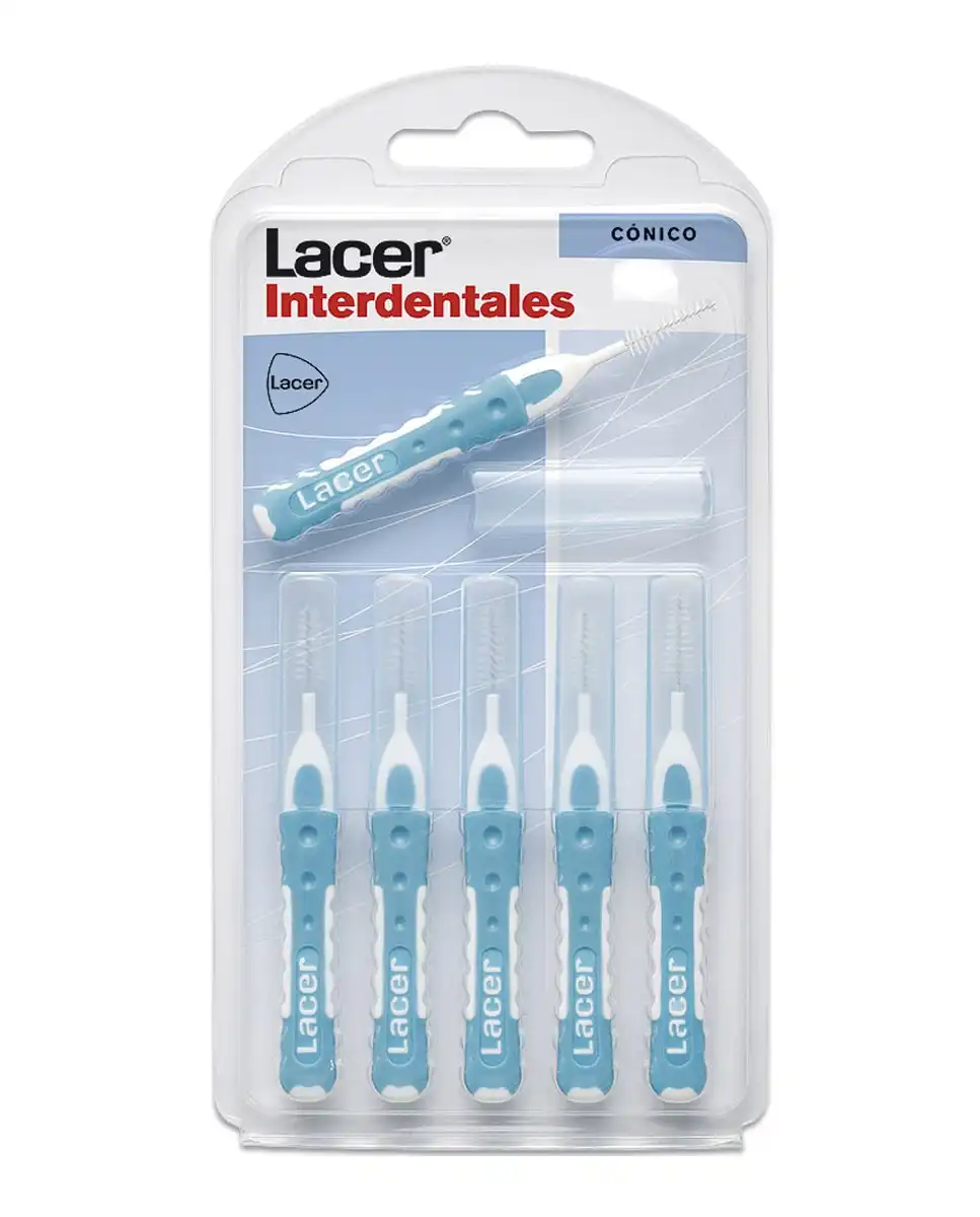Lacer - 6 Cepillos Interdentales Recto Cónico - lacer - Comparador de precios