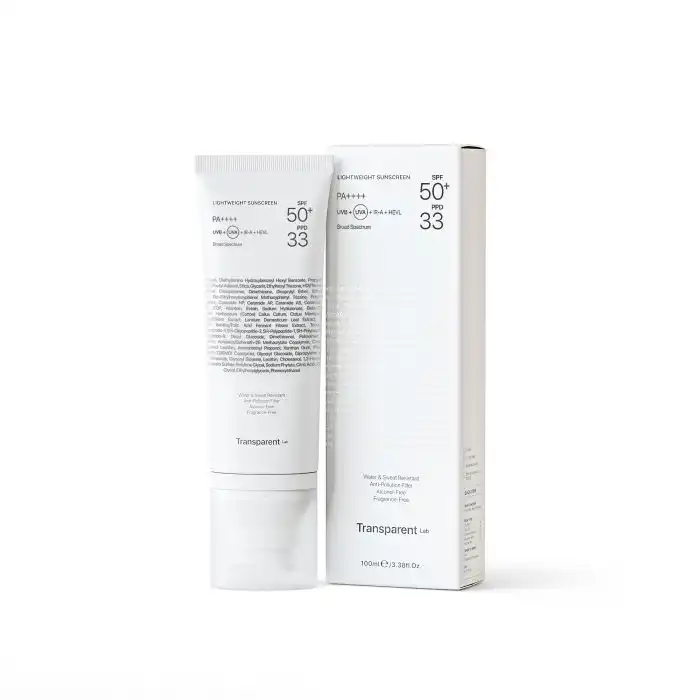 Lightweight Protección Solar SPF50+ 100 ml - Transparent Lab - Comparador de precios