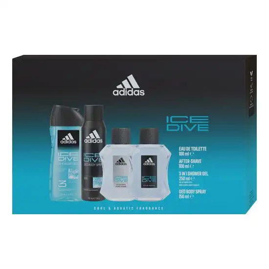 Adidas Ice Dive Edt Estuche 100 ml Eau de Toilette - Coty Beauty - Comparador de precios