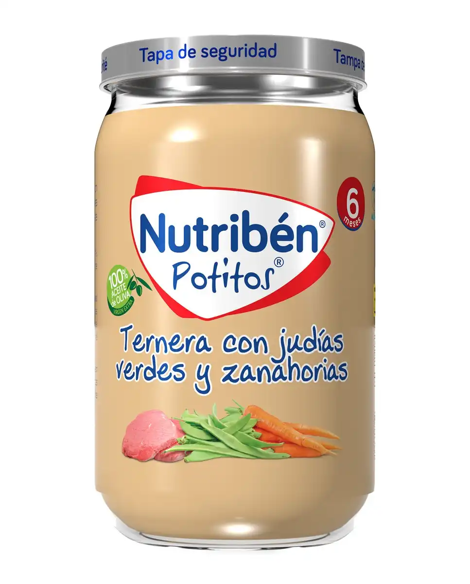 Nutribén® - Potito Ternera Con Verduras 235 G - Nutribén® - Comparador de precios