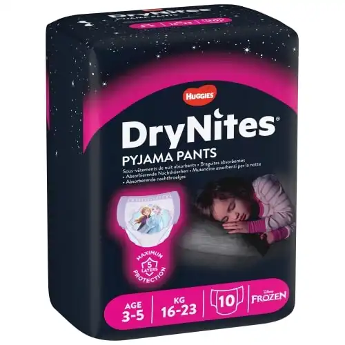 Pyjama pants niña 3-5 años 10 unidades - DRYNITES - Comparador de precios