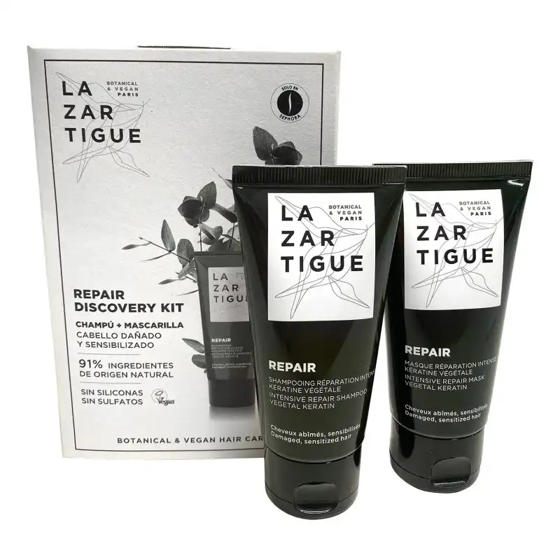 Repair discovery kit champú + mascarilla - Lazartigue - Comparador de precios