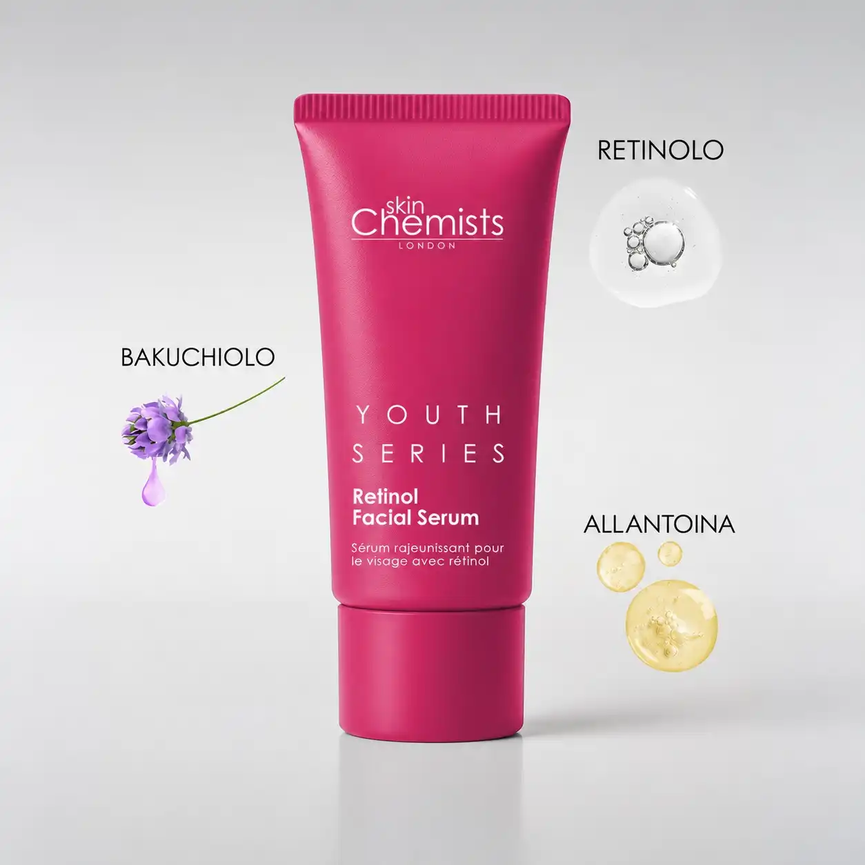 Retinol y Bakuchiol Suero antienvejecimiento 30 ml - skinChemists - Comparador de precios