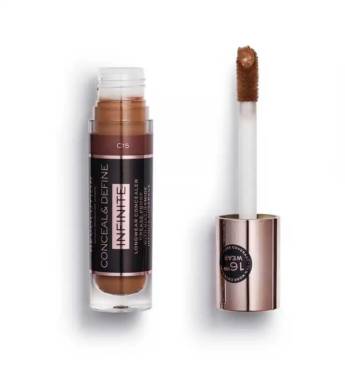 Revolution - Corrector líquido Conceal & Define Infinite XL - C15 - Makeup Revolution - Comparador de precios