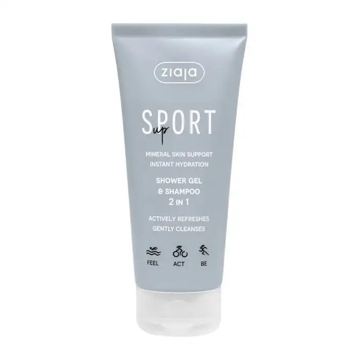 Sport Gel de Ducha y Champú 2 en 1 200 ml - Ziaja - Comparador de precios