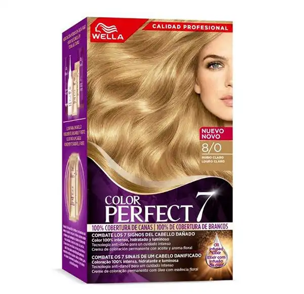 Tinte Color Perfect 8/0 Rubio Claro - COLOR PERFECT 7 - Comparador de precios