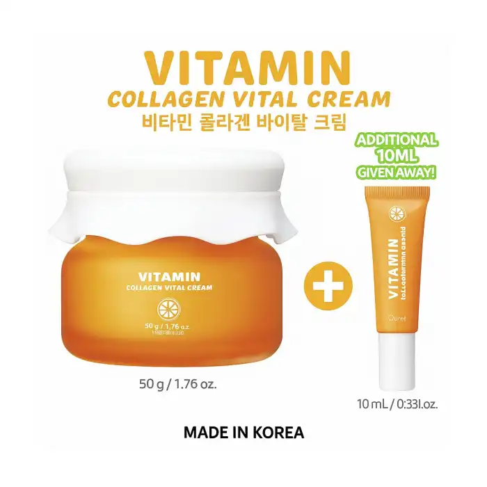 ¡27% DTO! Set Crema Vitamin Collagen Vital - Quret - Comparador de precios