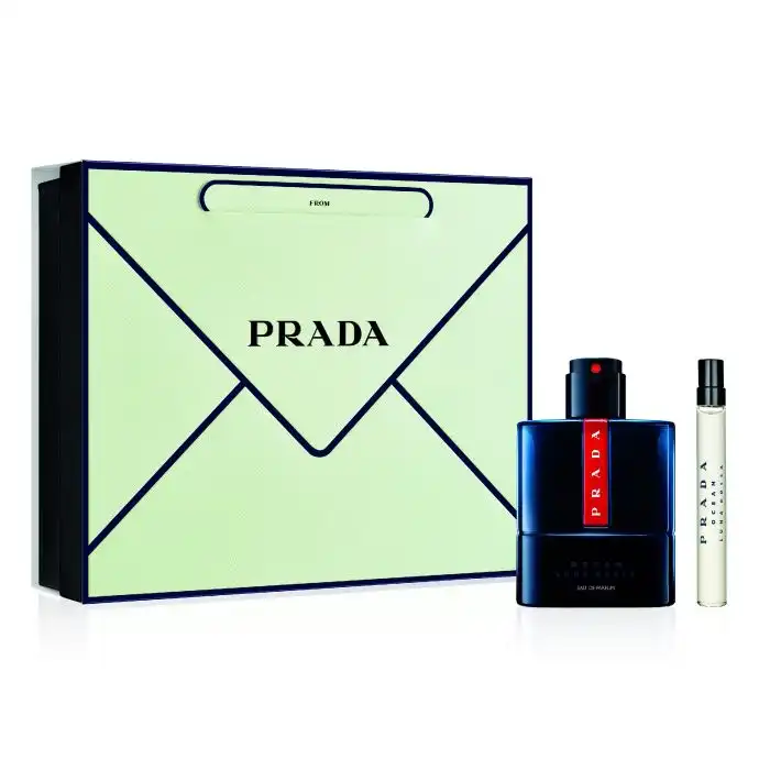 Luna Rossa Ocean Eau de Toilette Cofre regalo 100 ml - Prada - Comparador de precios