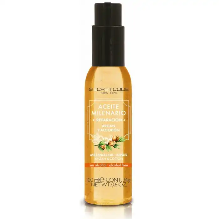 Aceite Milenario Reparación Capilar 100 ml - Secret Code - Comparador de precios