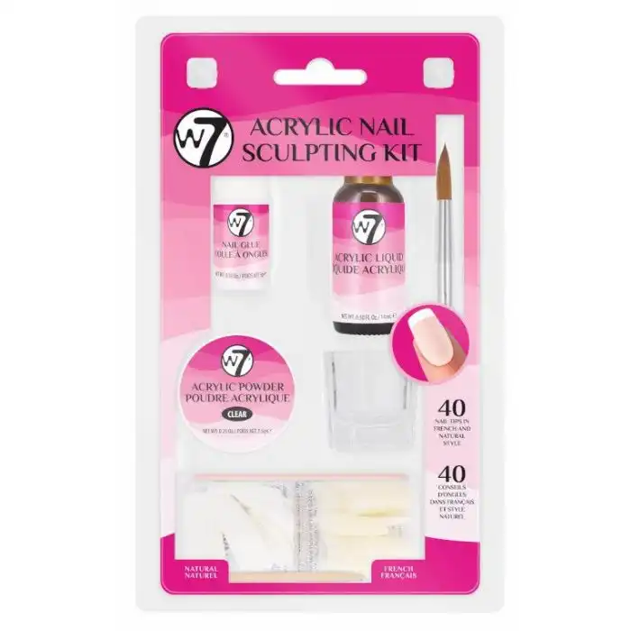 Acrylic Nail Sculpting Kit para Uñas Acrílicas - W7 - Comparador de precios