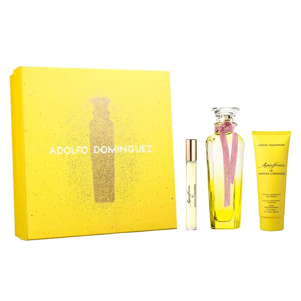 Agua Fresca De Mimosa Coriandro lote 3 pz - Adolfo Dominguez - Comparador de precios