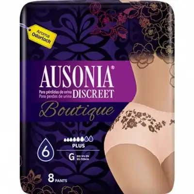 Ausonia Ausonia Braga Pañal Discreet Pants Boutique, 8 un - AUSONIA - Comparador de precios