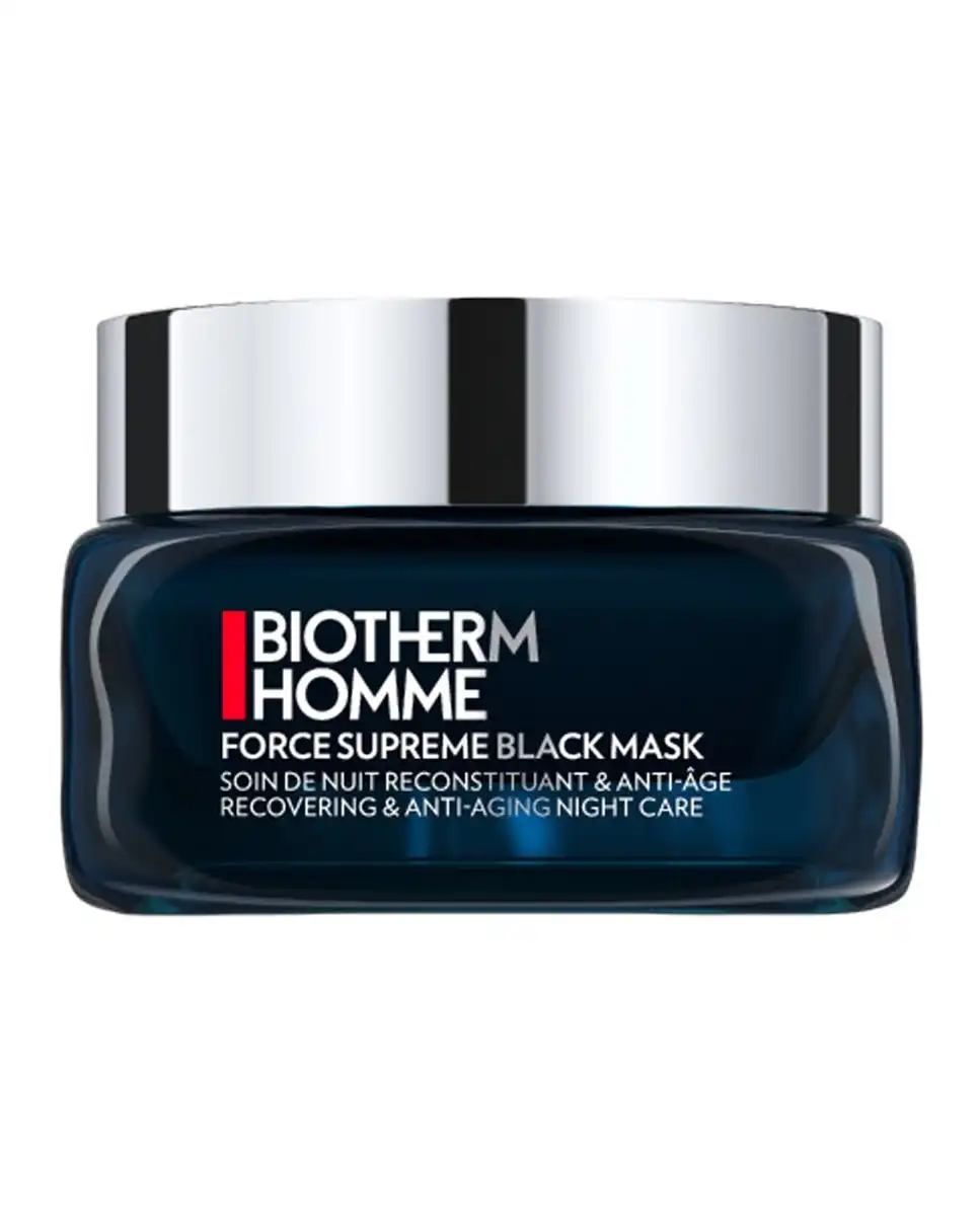 Biotherm Homme - Mascarilla Antiedad De Noche Force Supreme Black Mask 50 Ml - Biotherm Homme - Comparador de precios