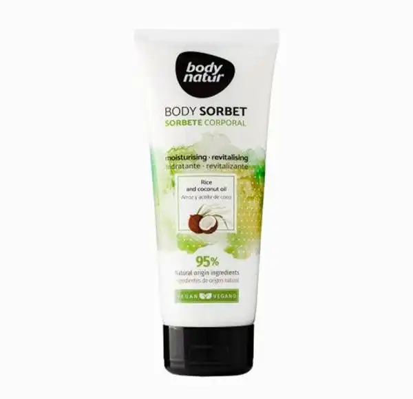 Body Natur Body Natur Sorbete Corporal Arroz Y Aceite De Coco, 200 ml - Body Natur - Comparador de precios