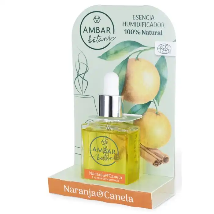 Botanic Esencia Humificador 100% Natural Naranja y Canela 30 ml - Ambar Perfums - Comparador de precios