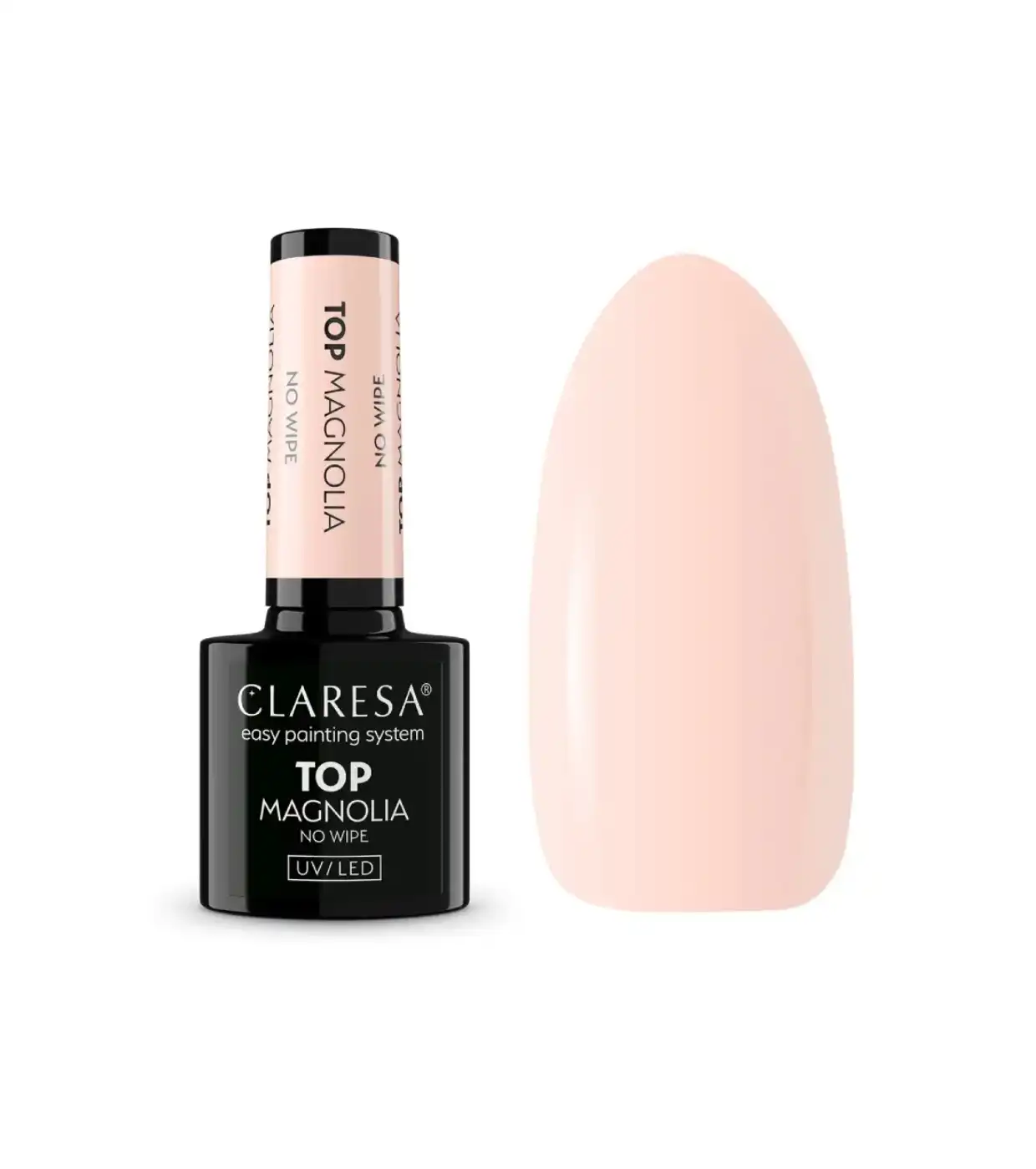 Claresa - Top Coat Semipermanente No Wipe - Magnolia - Claresa - Comparador de precios