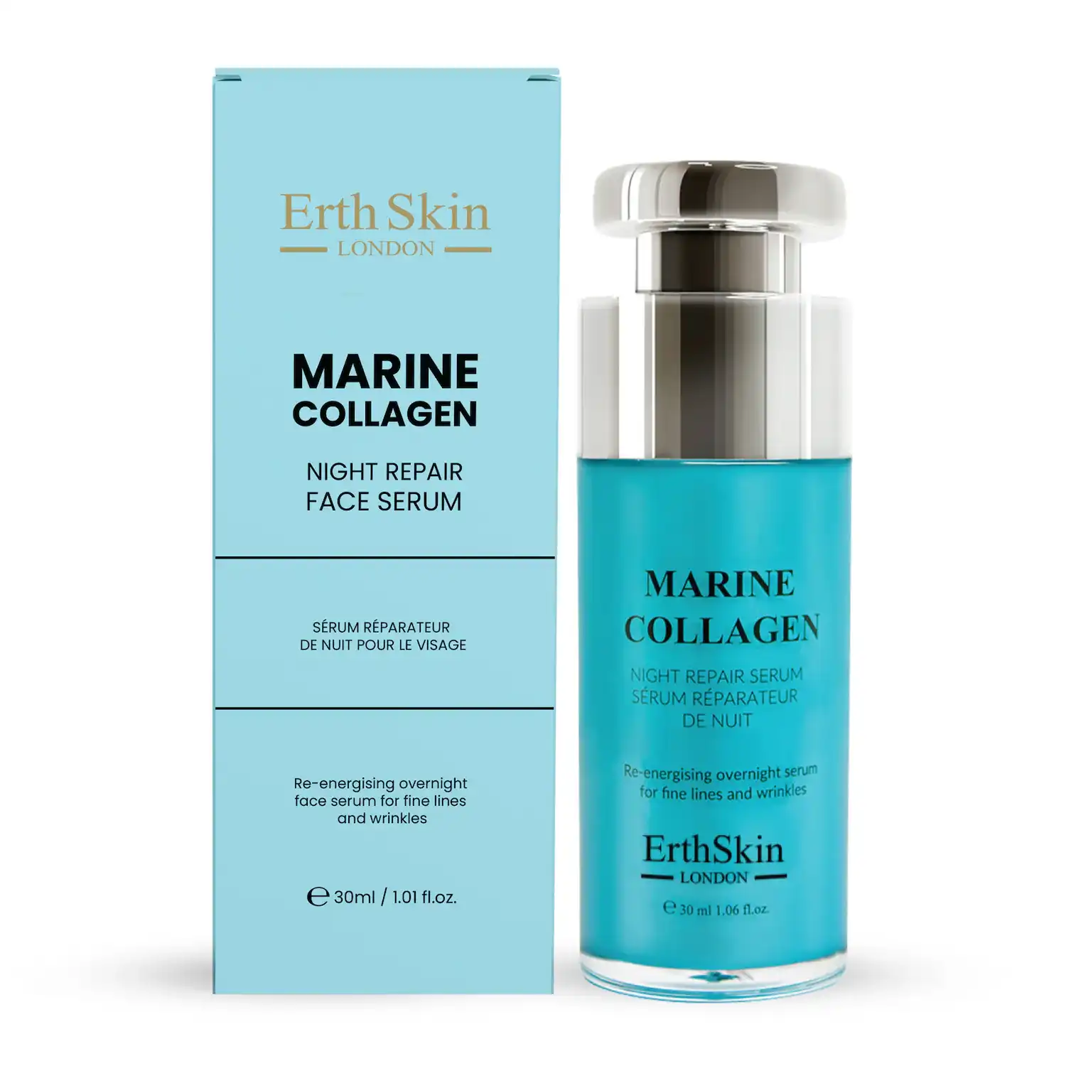 ErthSkin London - Suero reparador nocturno de colágeno marino Sérums con colágeno 30 ml female - ErthSkin London - Comparador de precios