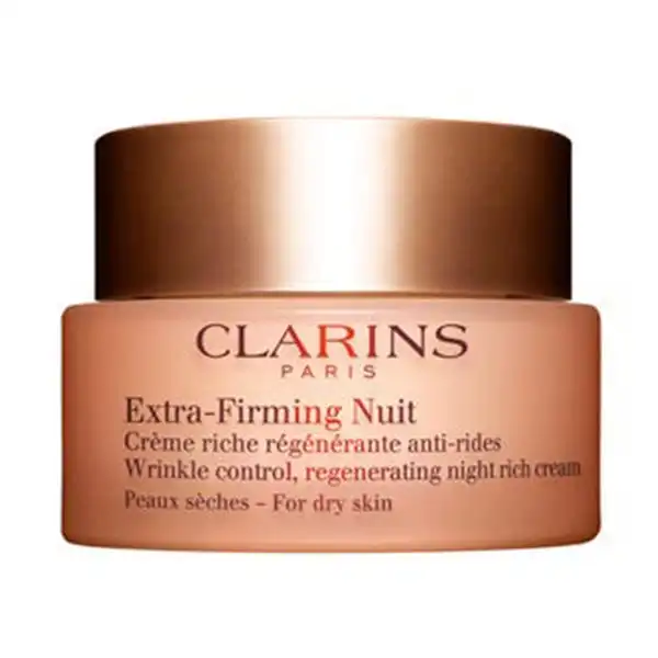 Extra Firming Nuit Crème Riche Régénérante Anti-Rides - Clarins - Comparador de precios