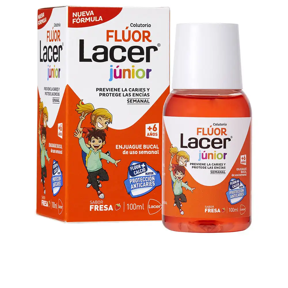 Flúor semanal fresa 0,2% 100 ml - lacer - Comparador de precios
