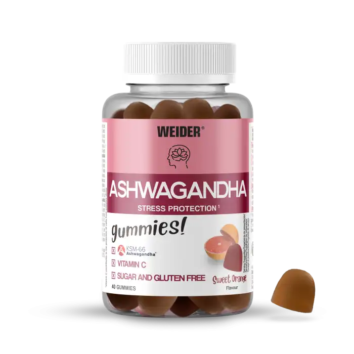 Gummies Ashwagandha Naranja Dulce - Weider - Comparador de precios