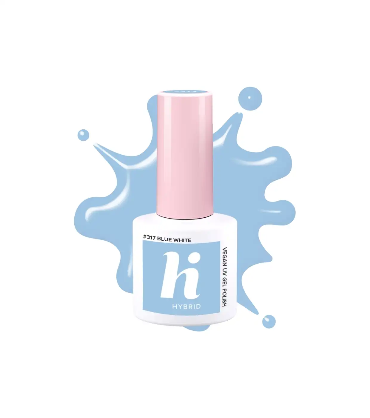 Hi Hybrid - Esmalte de uñas semipermanente - 317: Blue White - Hi Hybrid - Comparador de precios