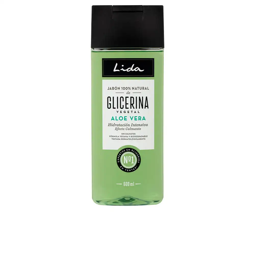 Jabón 100% Natural glicerina y aloe vera 600 ml - Lida - Comparador de precios