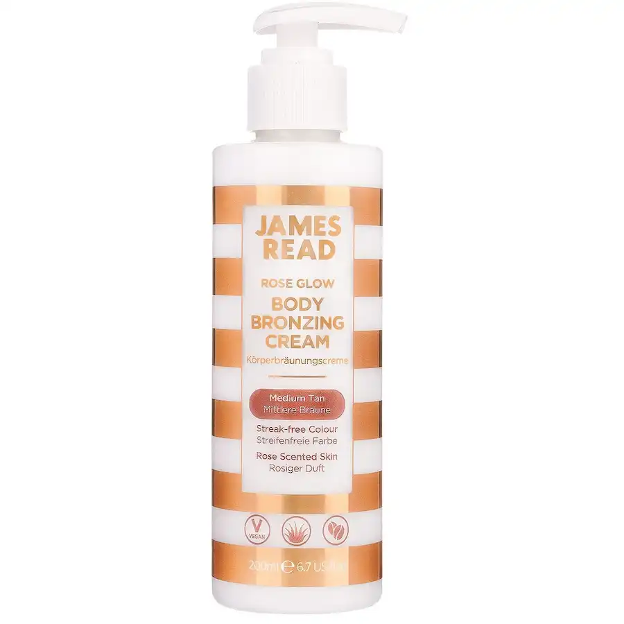 James Read - ROSE GLOW BODY BRONZING CREAM Autobronceadores 200 ml unisex - James Read - Comparador de precios