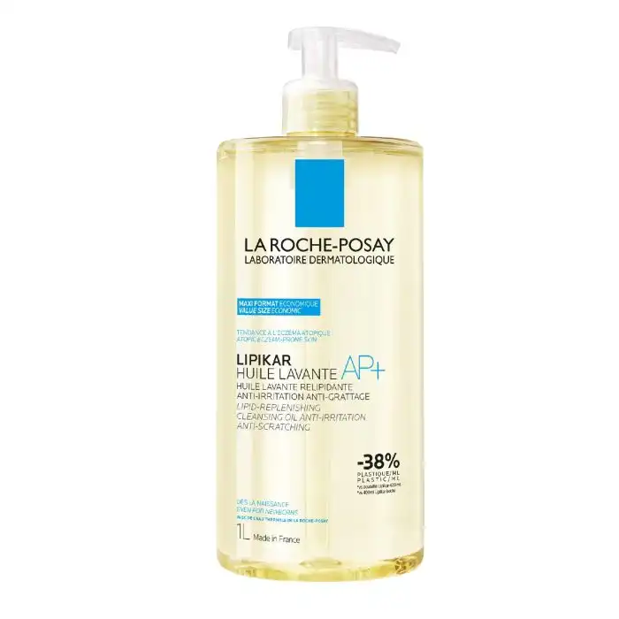 Lipikar Aceite Lavante AP+ 1000 ml - La Roche-Posay - Comparador de precios