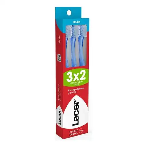 Cepillo Dental Medio Und. Cepillo de Dientes - lacer - Comparador de precios