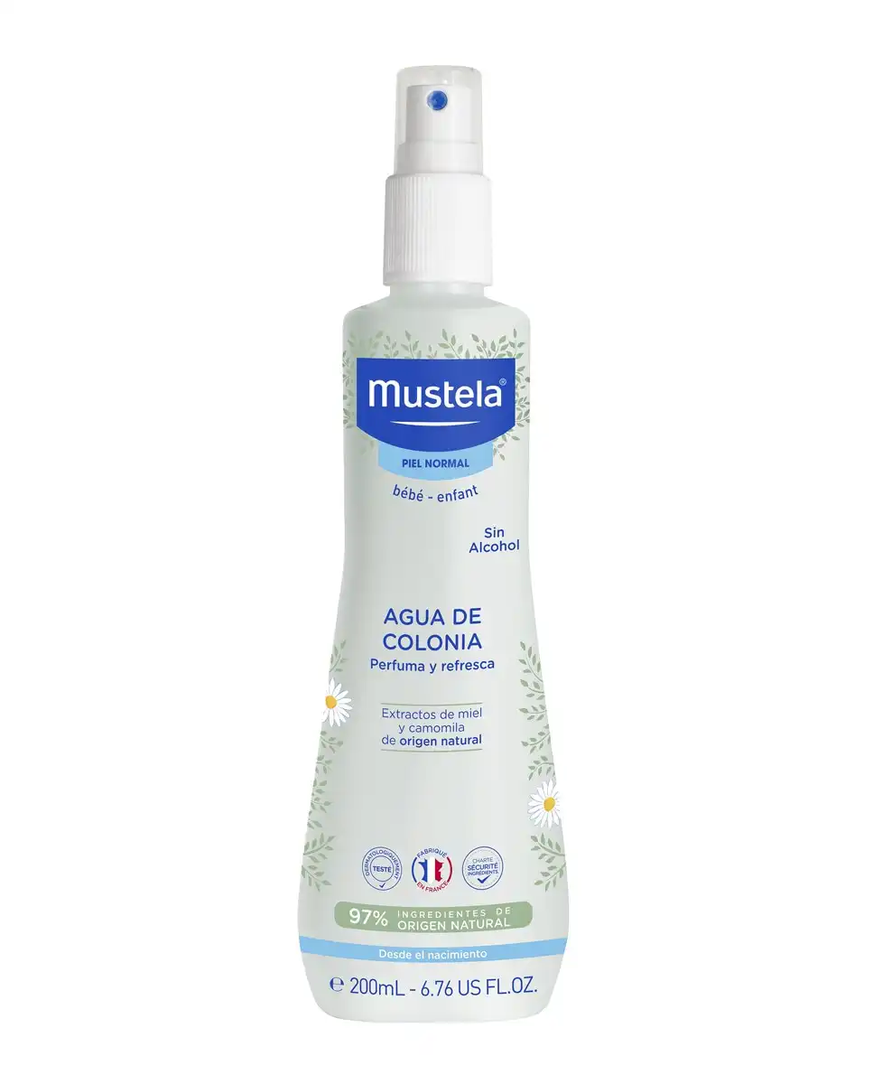 Mustela - Agua De Colonia Para Bebé Sin Alcohol 200 Ml - Mustela - Comparador de precios