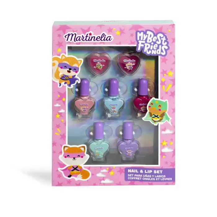 My Best Friends Set para Uñas y Labios - MARTINELIA - Comparador de precios