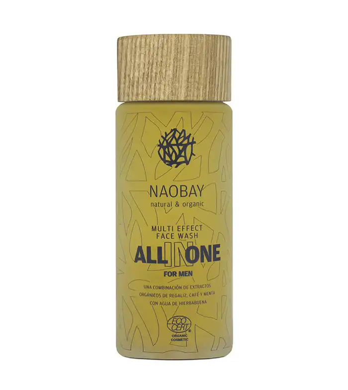 Naobay - Gel limpiador facial para hombre All in One - Naobay - Comparador de precios
