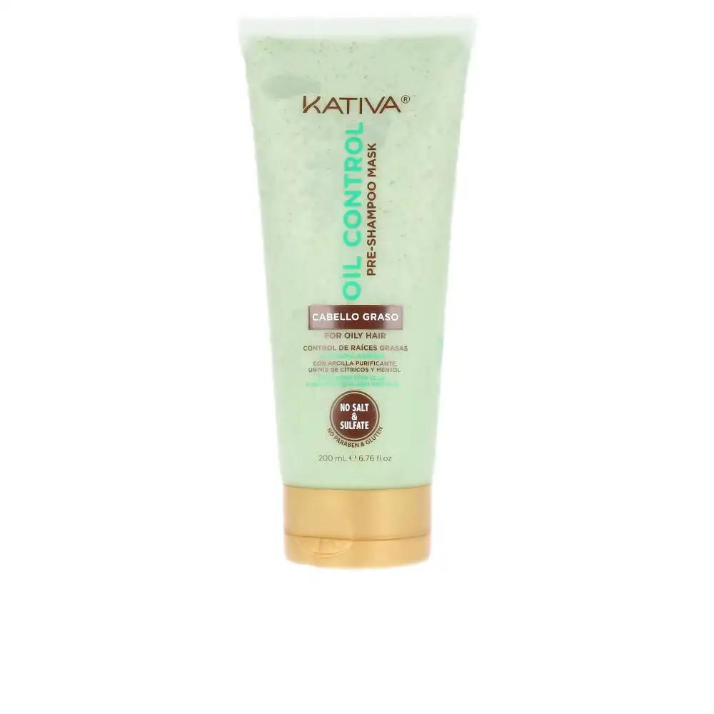 Oil Control pre-shampoo mask 200 ml - Kativa - Comparador de precios