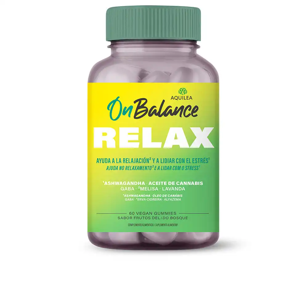 Onbalance Relax gummies 60 u - Aquilea - Comparador de precios