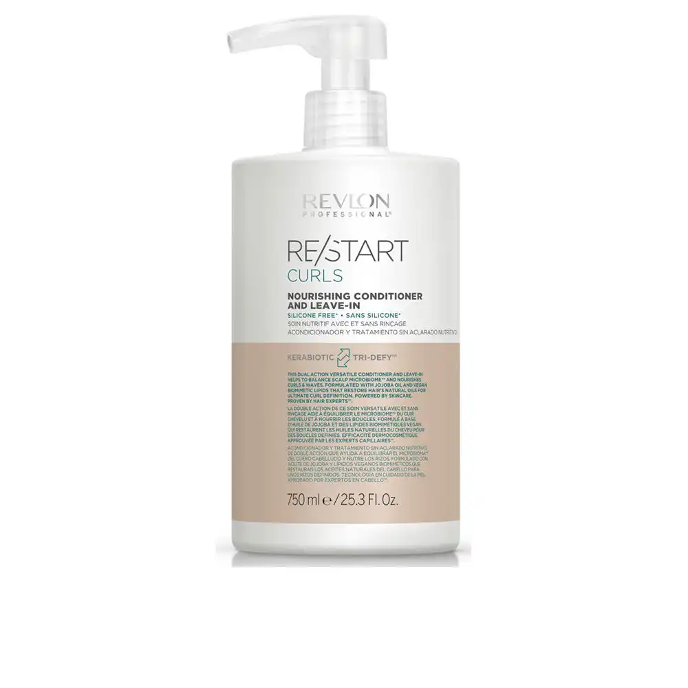RE-START curls nourishing conditioner and leave-in 750 ml - Revlon - Comparador de precios