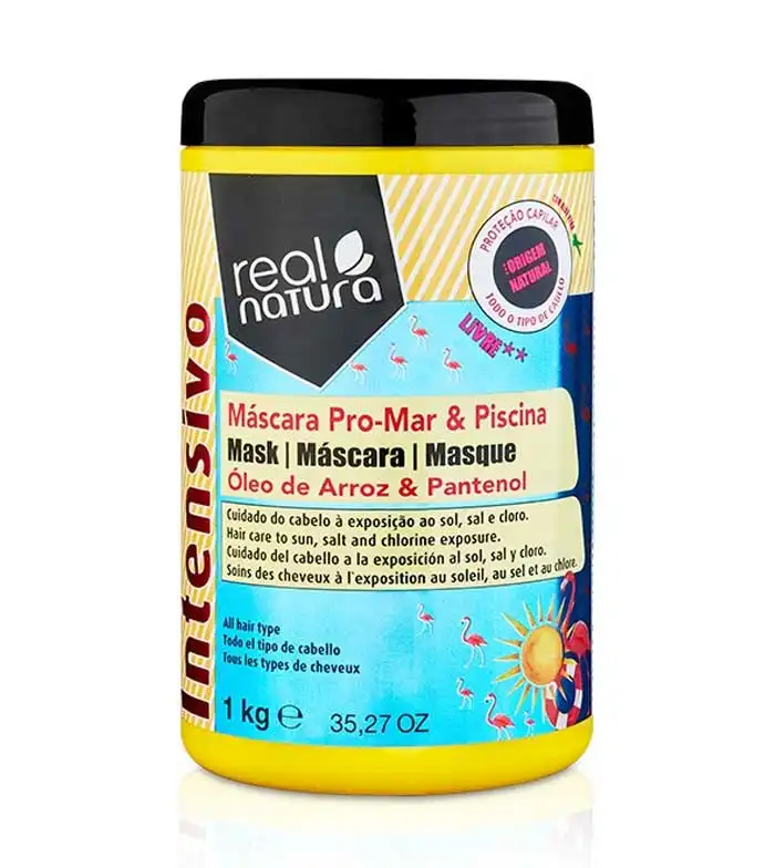 Real Natura - Mascarilla capilar protectora Pro Mar y Piscina Intensivo 1kg - Real Natura - Comparador de precios