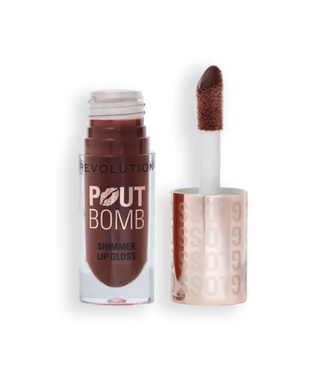 Revolution - Brillo de labios con Shimmer Pout Bomb - Chocolate Sparkle - Makeup Revolution - Comparador de precios