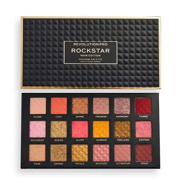 Rockstar Noir Edition Shadow Palette - REVOLUTION PRO - Comparador de precios