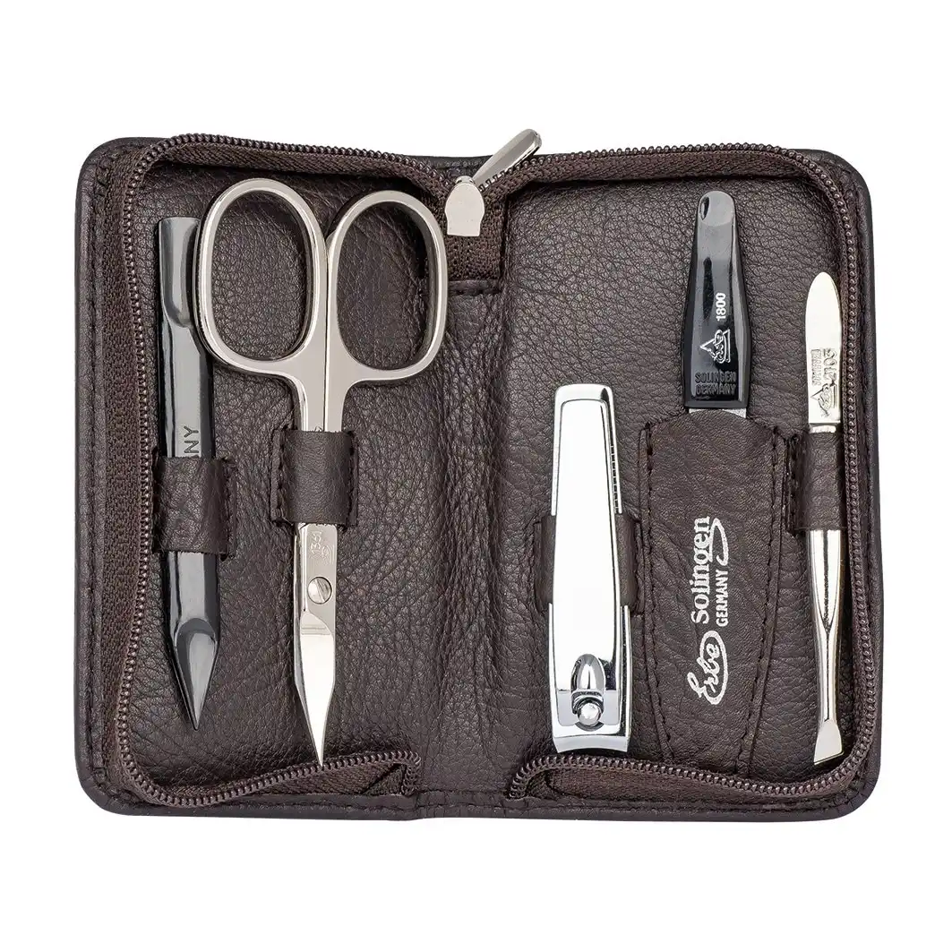 Siena Set de Manicura, Marrón, 5 Piezas Set de uñas - ERBE - Comparador de precios