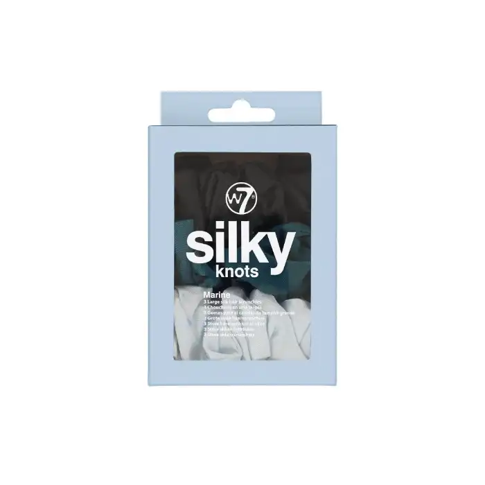 Silky Knots Set 3 Scrunchies Marine - W7 - Comparador de precios