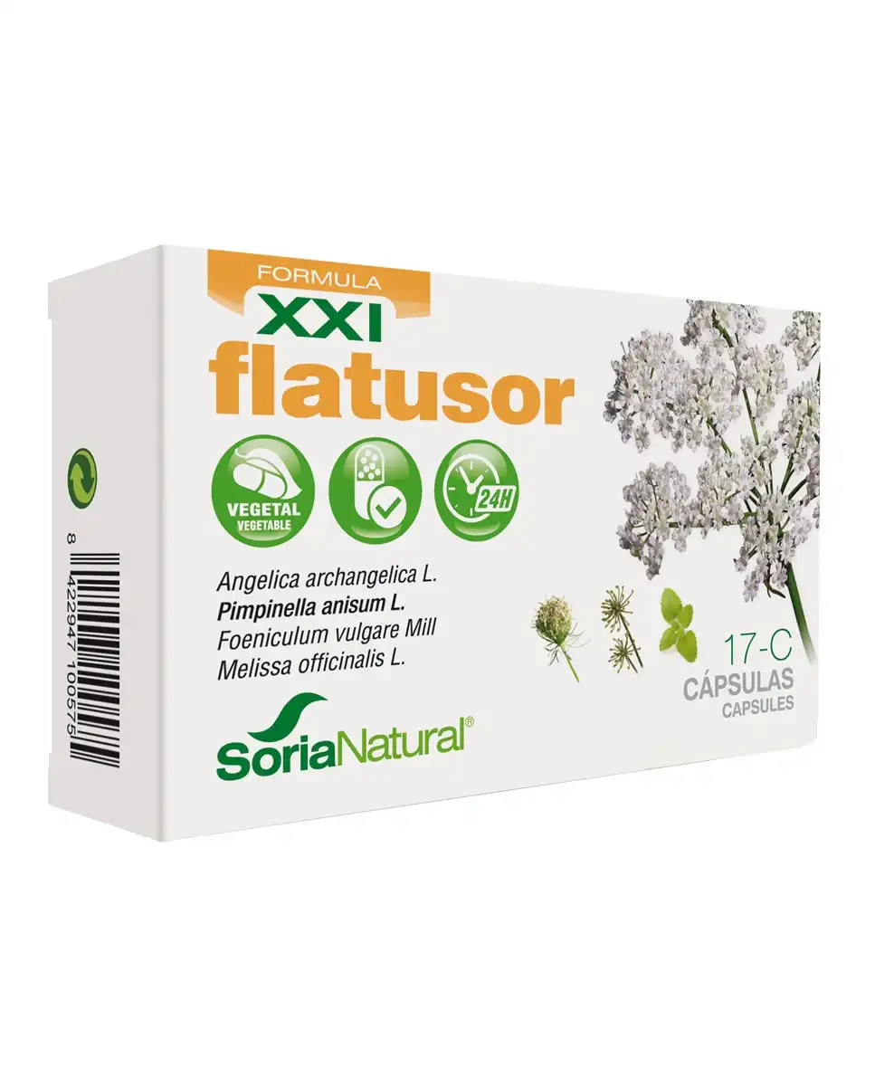 Soria Natural - 30 Cápsulas Flatusor - Soria Natural - Comparador de precios