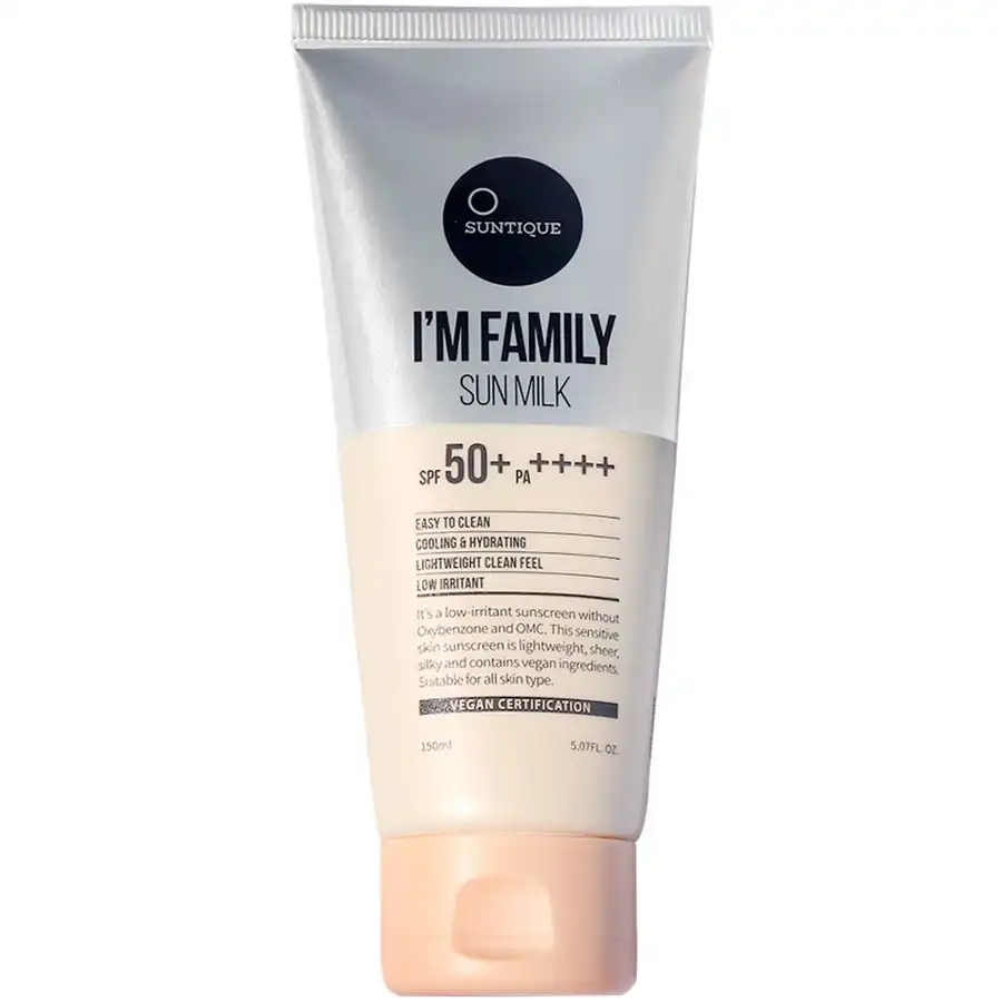 Suntique - Soy Familia Leche Solar SPF50+ PA ++++ Protección solar 150 ml female - Suntique - Comparador de precios