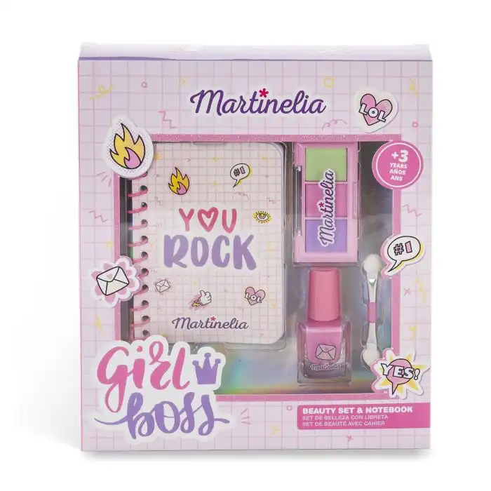 Super Girl Set de Maquillaje y Cuaderno - MARTINELIA - Comparador de precios