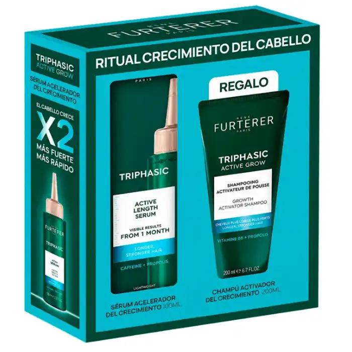 ¡19% DTO! Pack Triphasic Active Grow Serum + Champú 100 ml - René Furterer - Comparador de precios