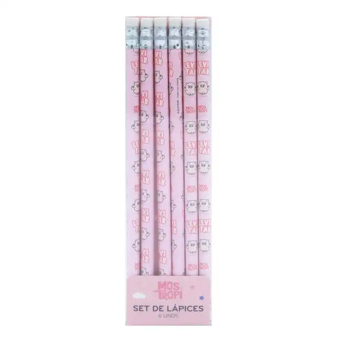 ¡25% DTO! Set de 6 Lápices Evita - Levita - Mostropi - Comparador de precios