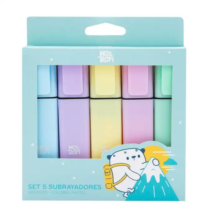 ¡34% DTO! Set de Subrayadores - Mostropi - Comparador de precios